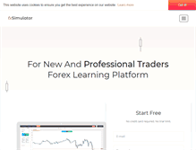 Tablet Screenshot of fxsimulator.com